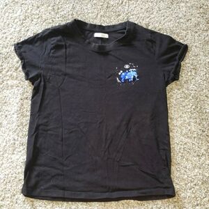 Reserved| Organic Cotton Short Rolled-up Sleeve Tee